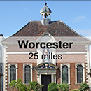 Cheltenham to Worcester