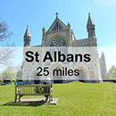 London Trafalgar Square to St Albans